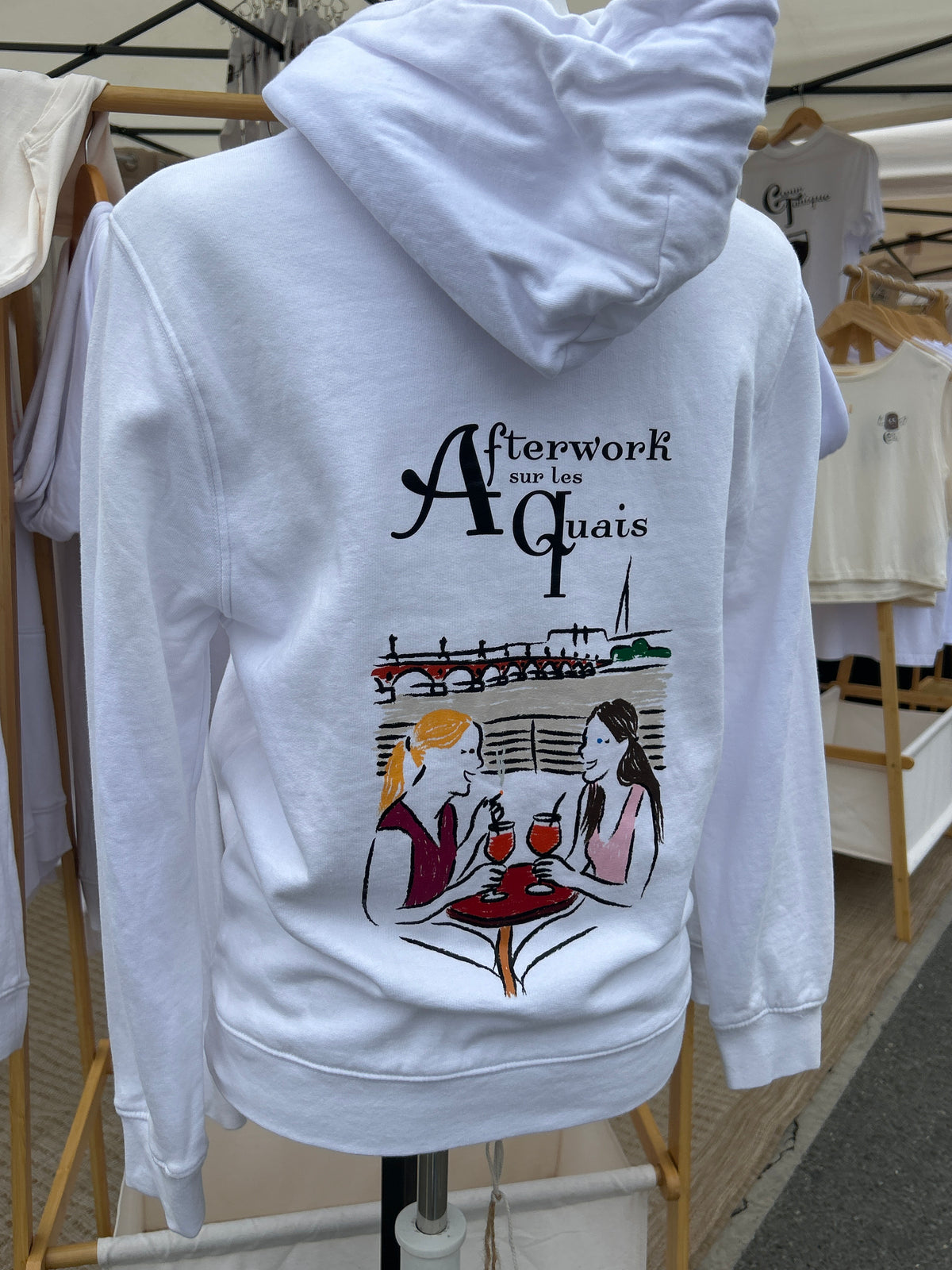 ANTIGASPI / Hoodie Unisexe - Afterwork sur les Quais (Copie)