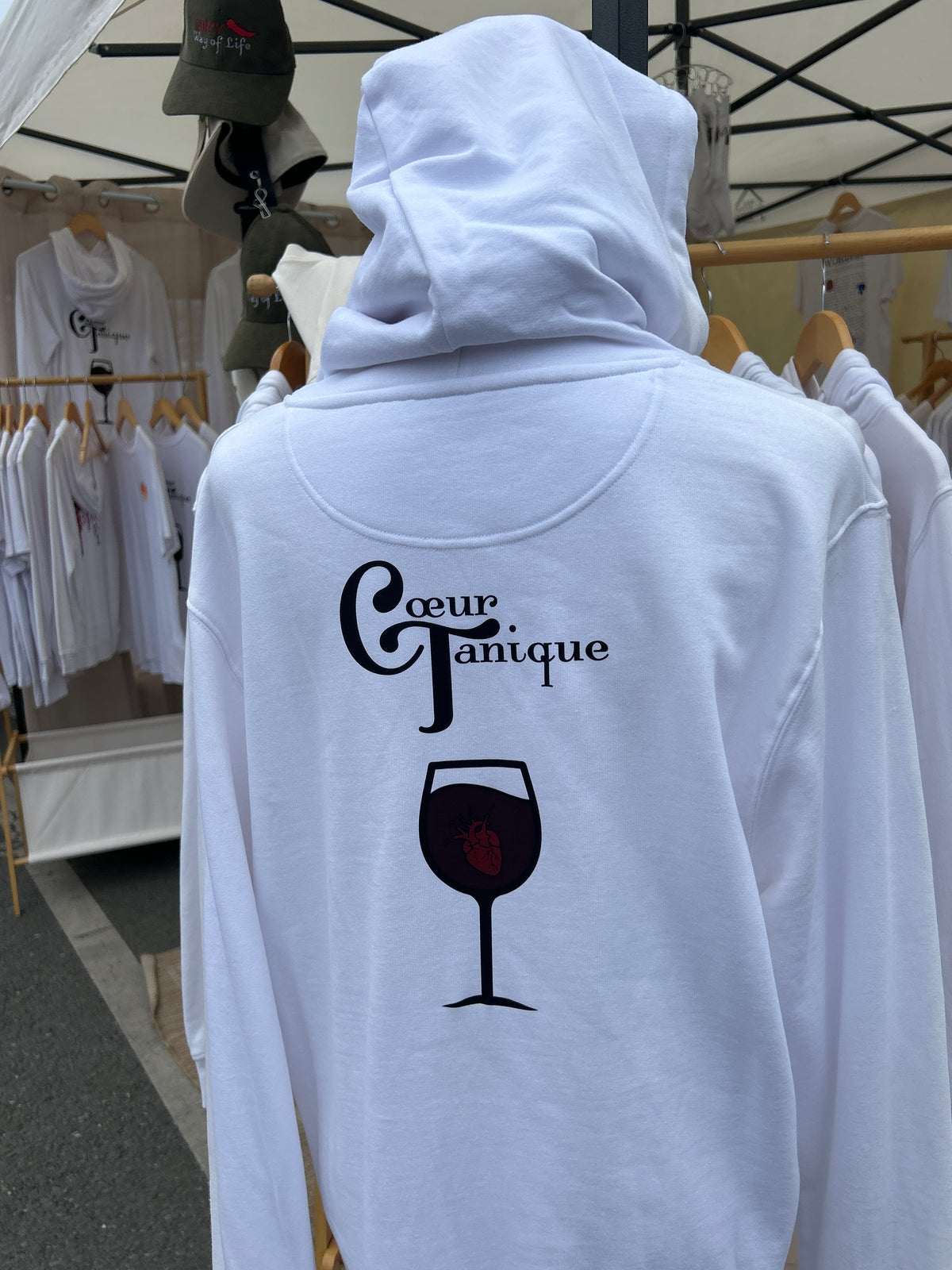 ANTIGASPI / Hoodie Unisexe - Cœur tanique