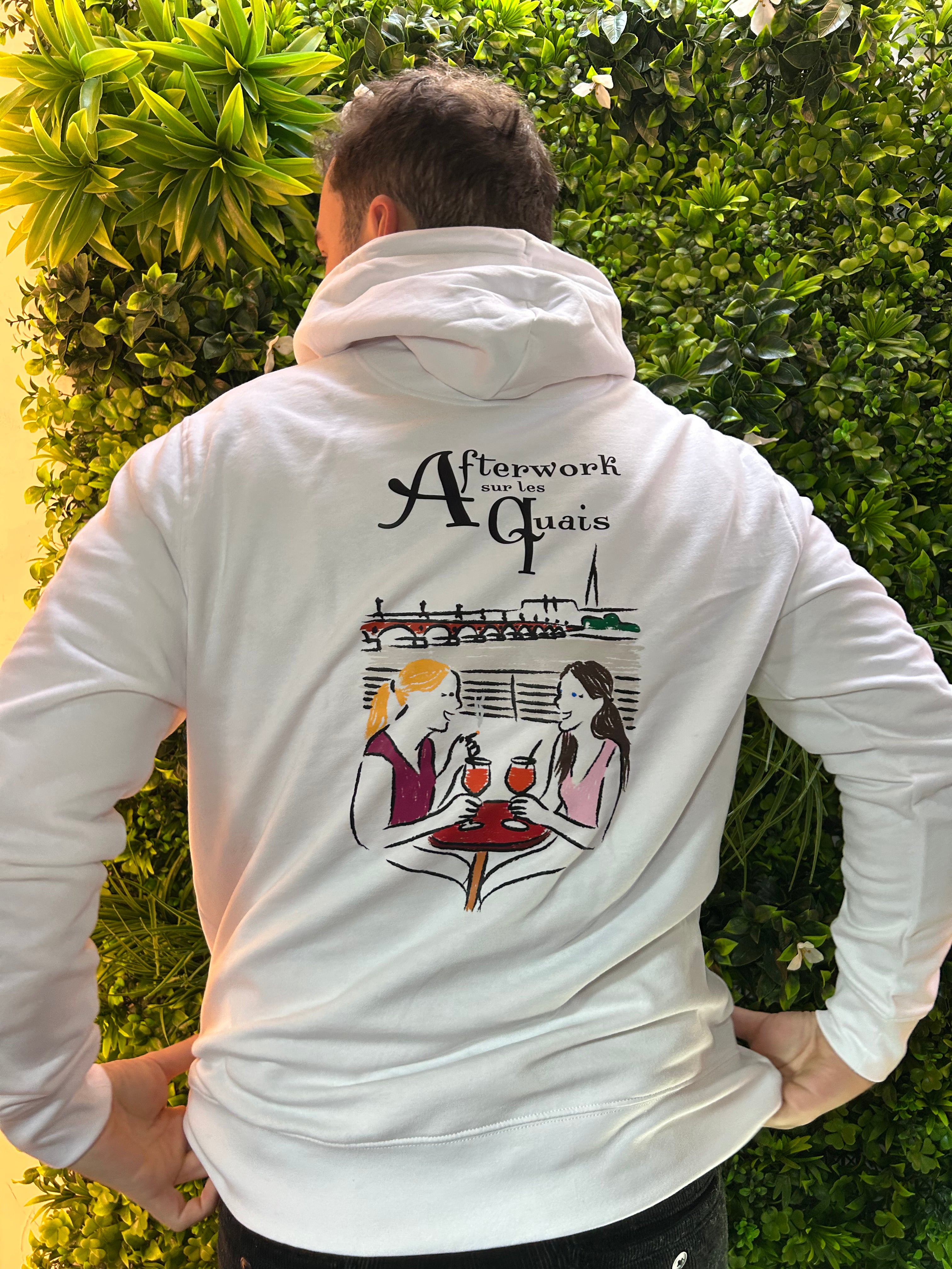 Hoodie Unisexe - Afterwork sur les Quais