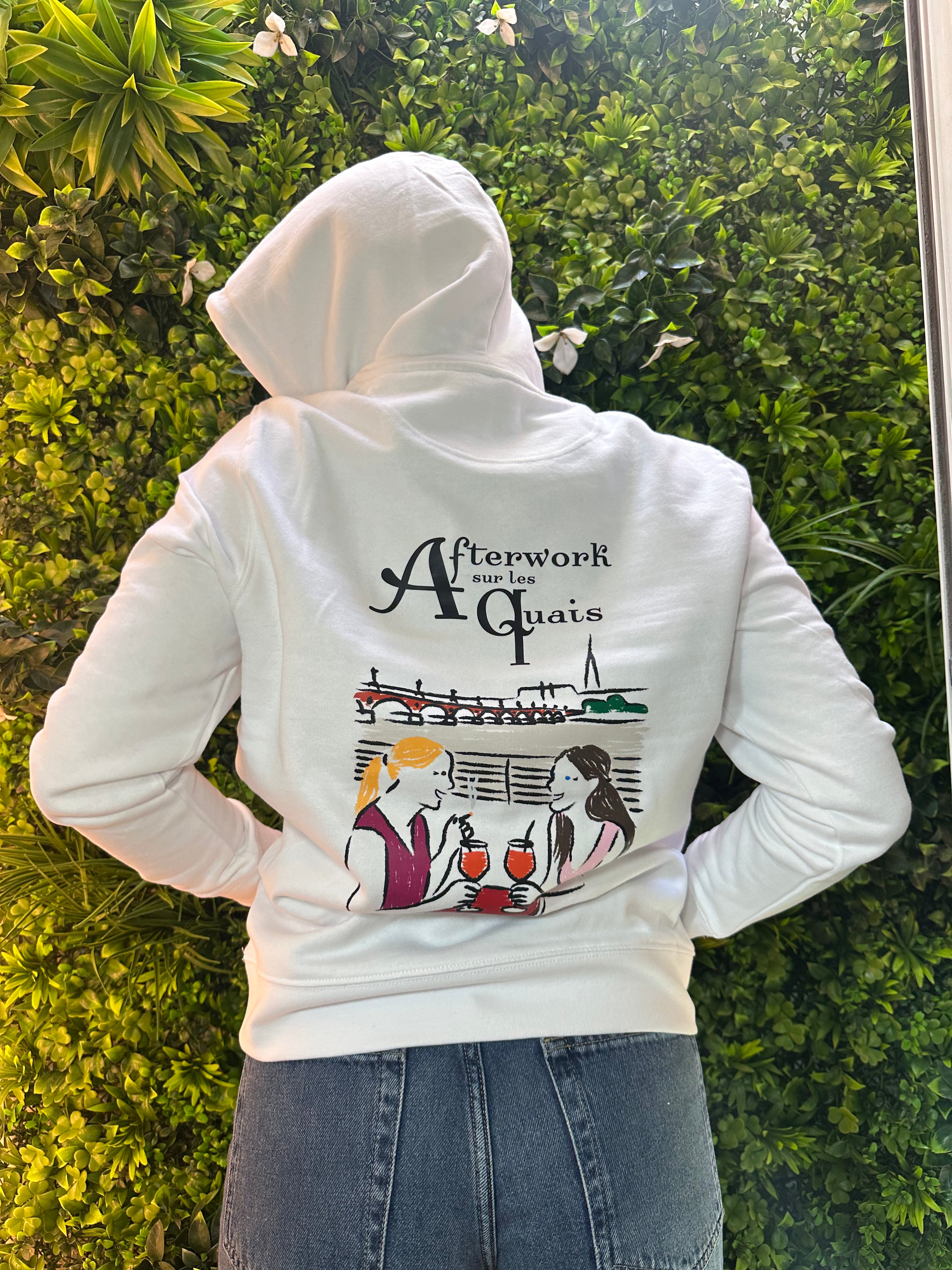 Hoodie Unisexe - Afterwork sur les Quais