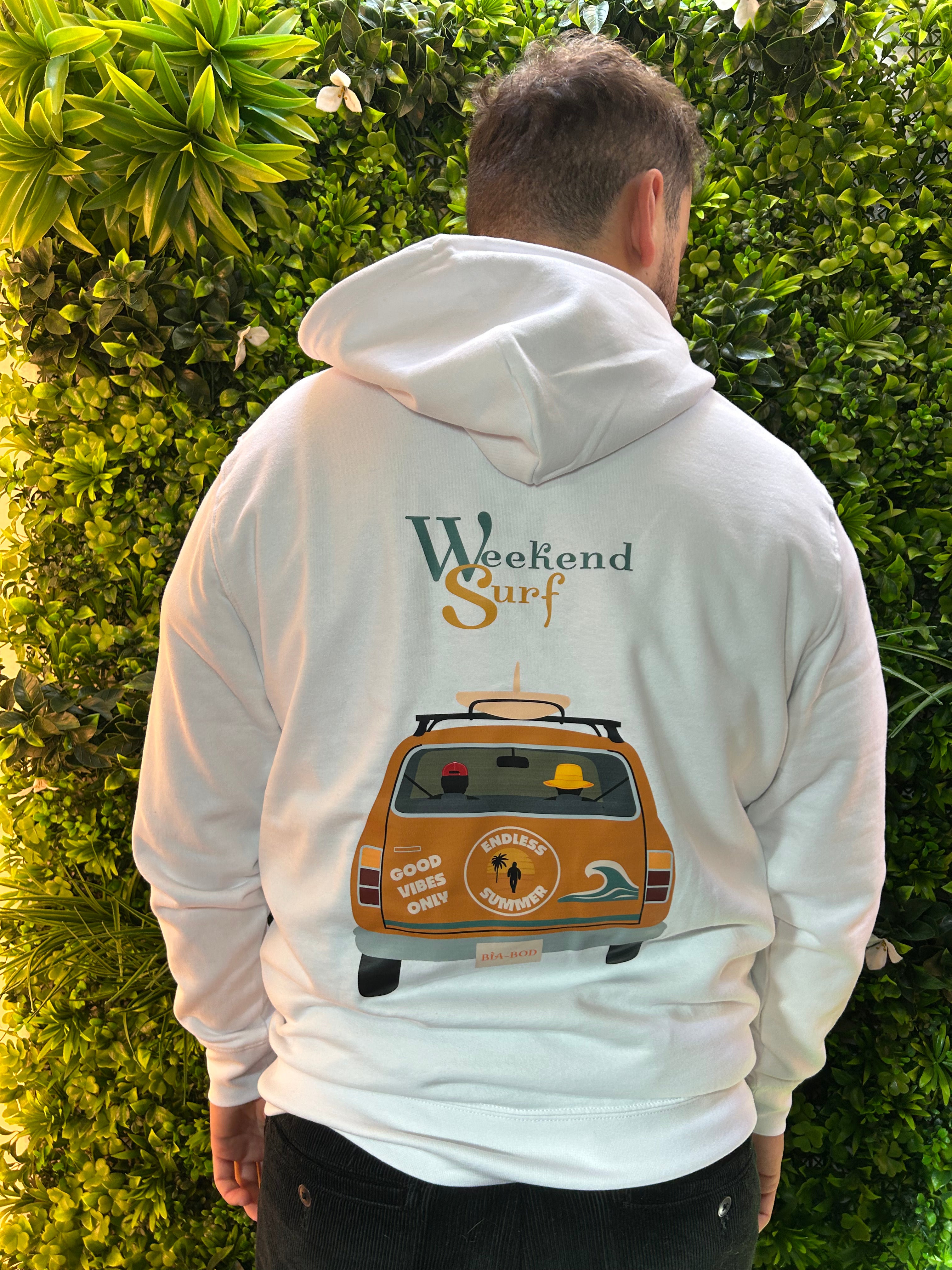 Hoodie Unisexe - Weekend Surf