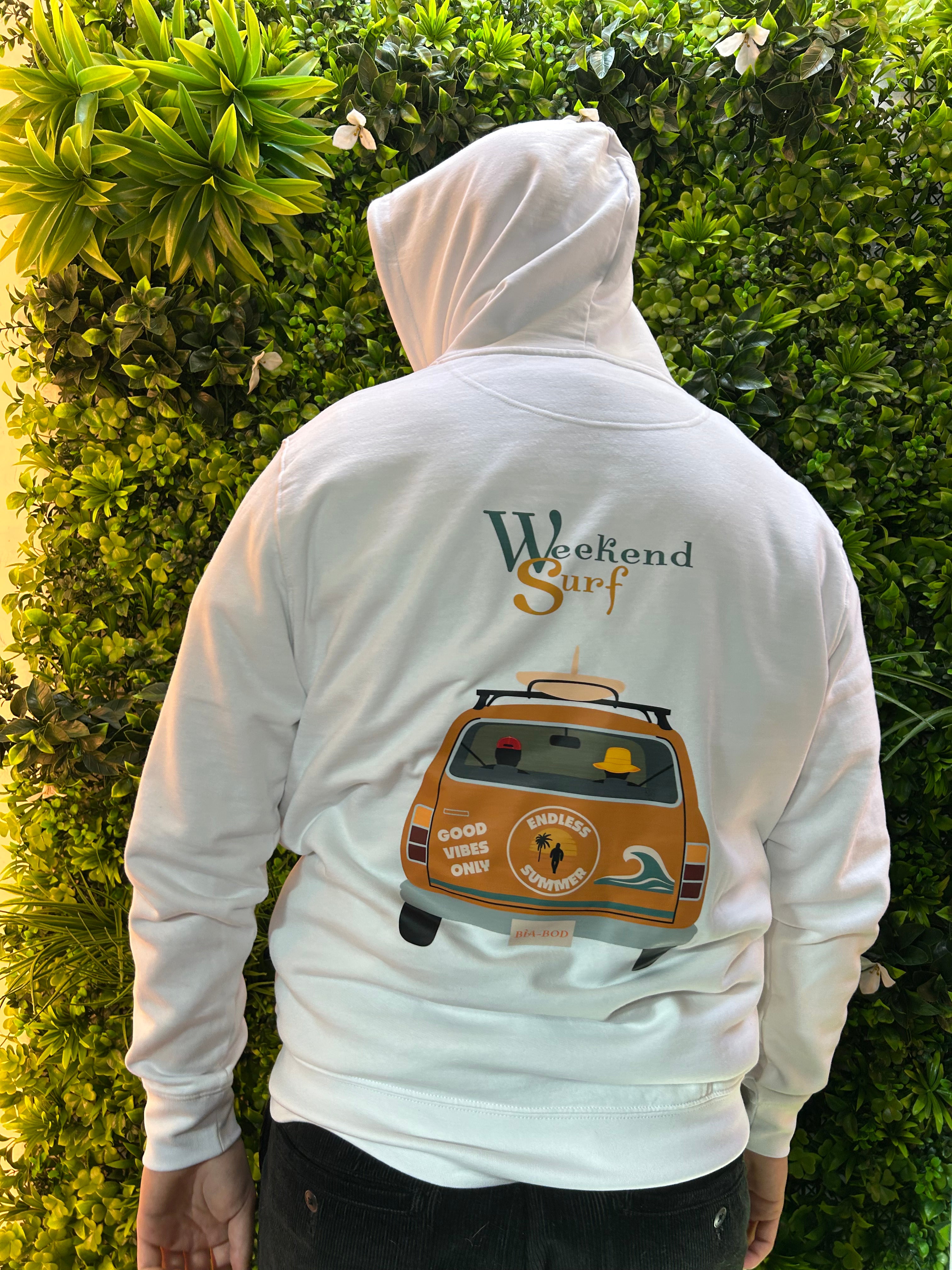 Hoodie Unisexe - Weekend Surf