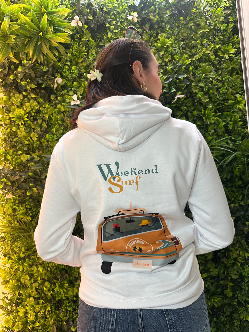 Hoodie Unisexe - Weekend Surf