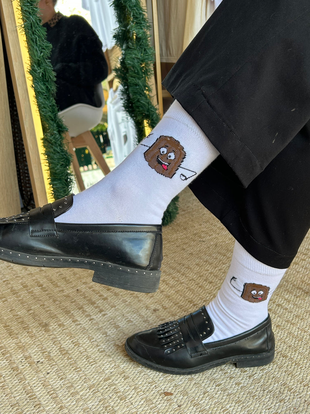 Chaussettes Unisexe - Café Cannelé